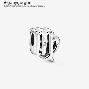 Pandora Sparkling Virgo Zodiac Charm